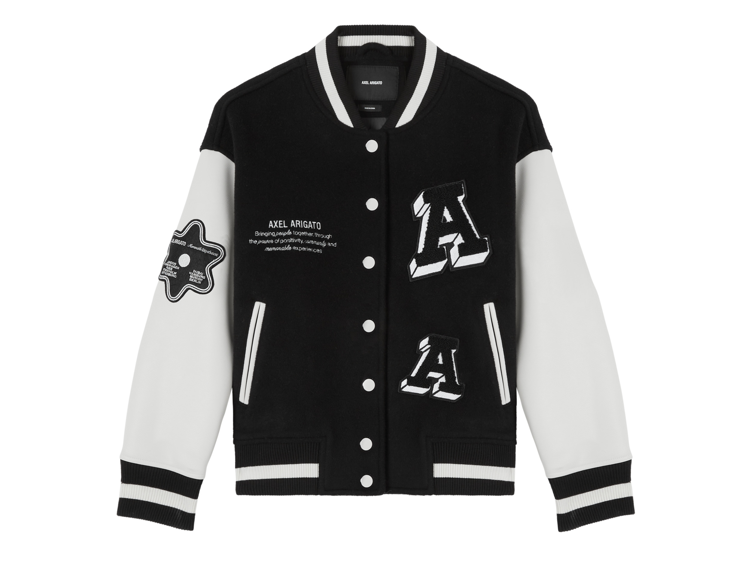 Axel Arigato Illusion Varsity Jacket | REVERSIBLE
