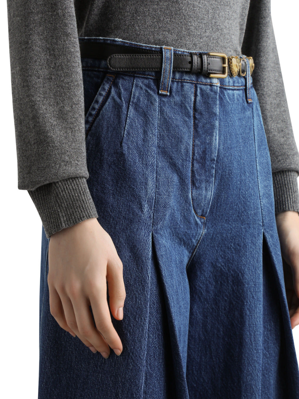 5-Pocket Denim Pants - 3