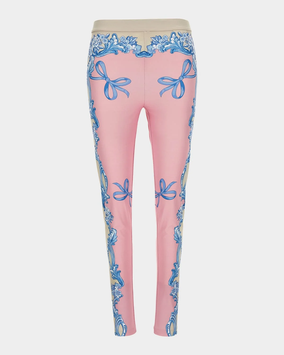 Cameo Medusa-Print Lycra Leggings - 1
