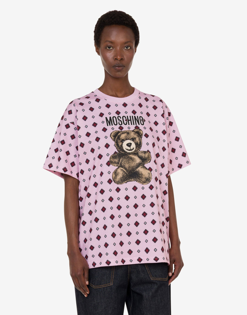 Moschino MOSCHINO TEDDY BEAR ORGANIC COTTON JERSEY T-SHIRT outlook