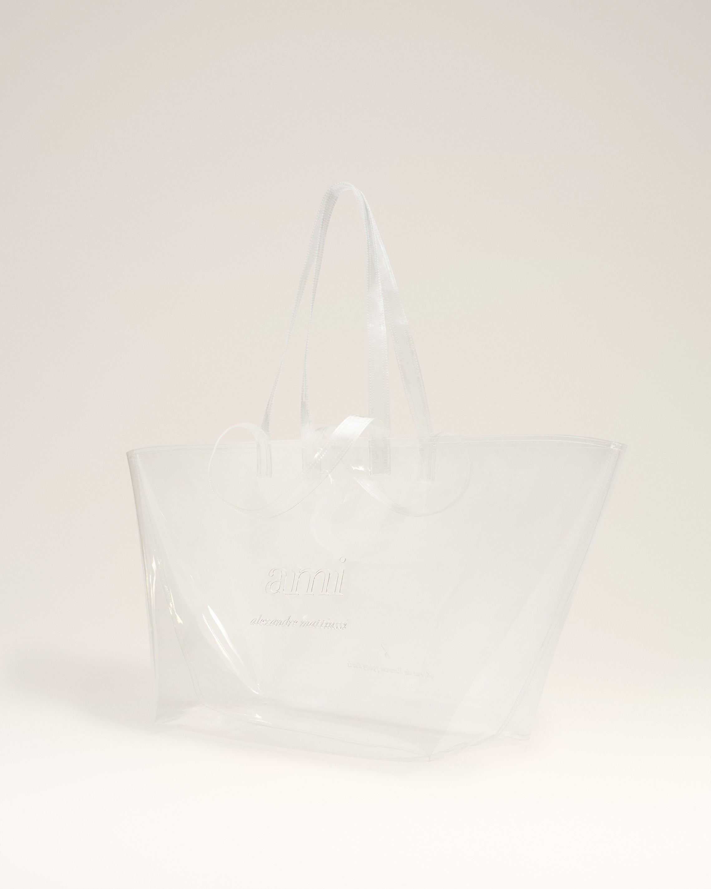 LIMITED EDITION TRANSPARENT MIDI TOTE BAG - 3