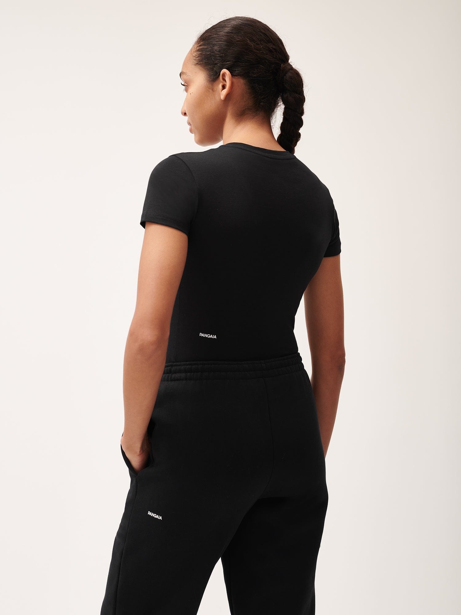 Women's 365 Cotton-Stretch T-shirt - Black - 3