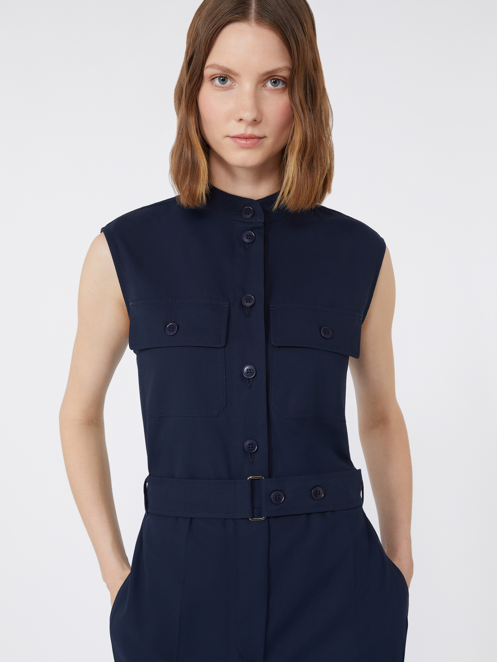 BERTA Cotton gabardine jumpsuit - 5