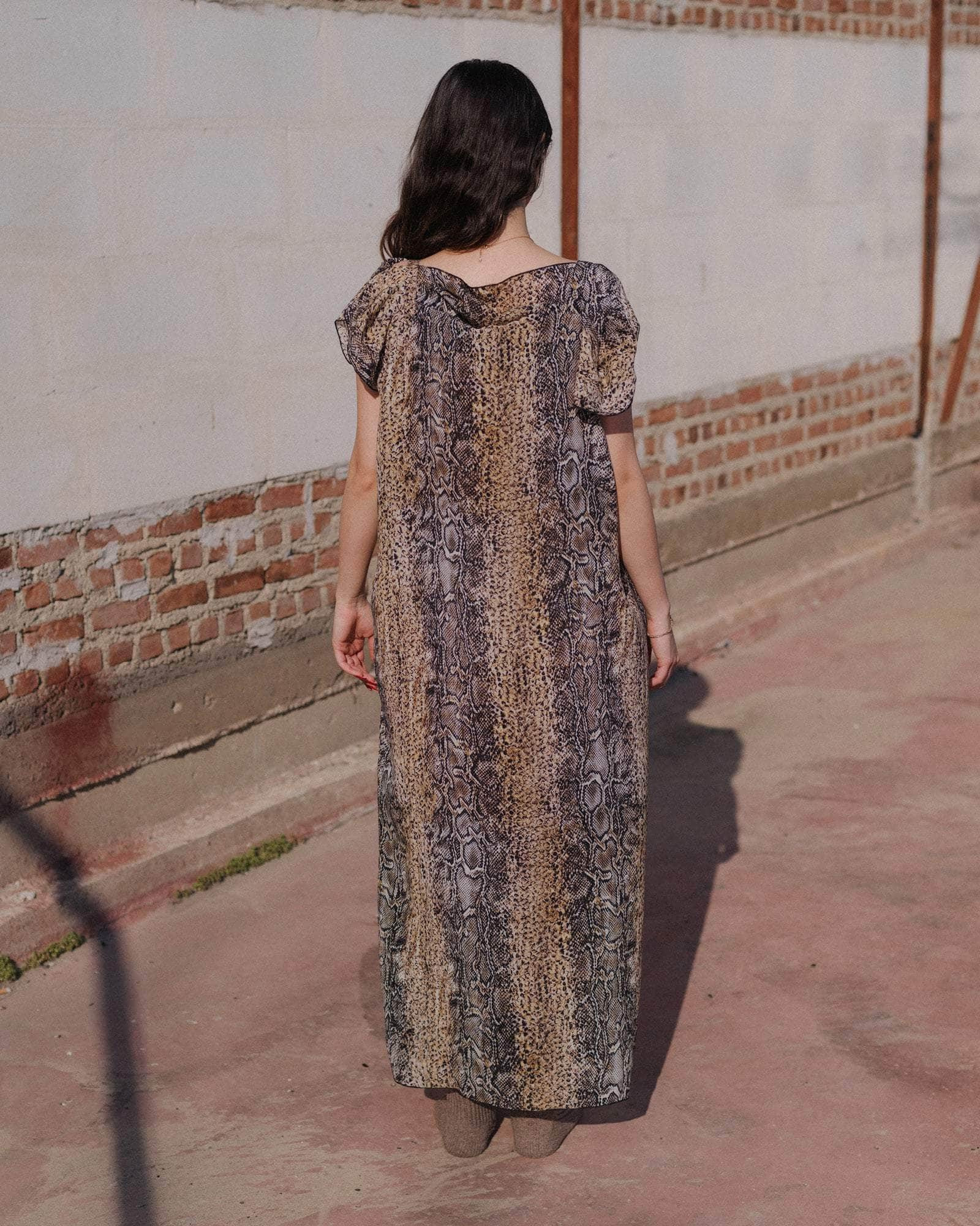 Rema Dress - Silk Crepe - 2