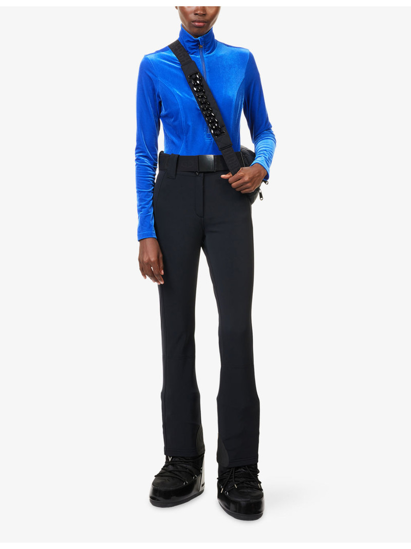 GOLDBERGH Radient High-Neck Stretch-Woven Ski Sweatshirt outlook