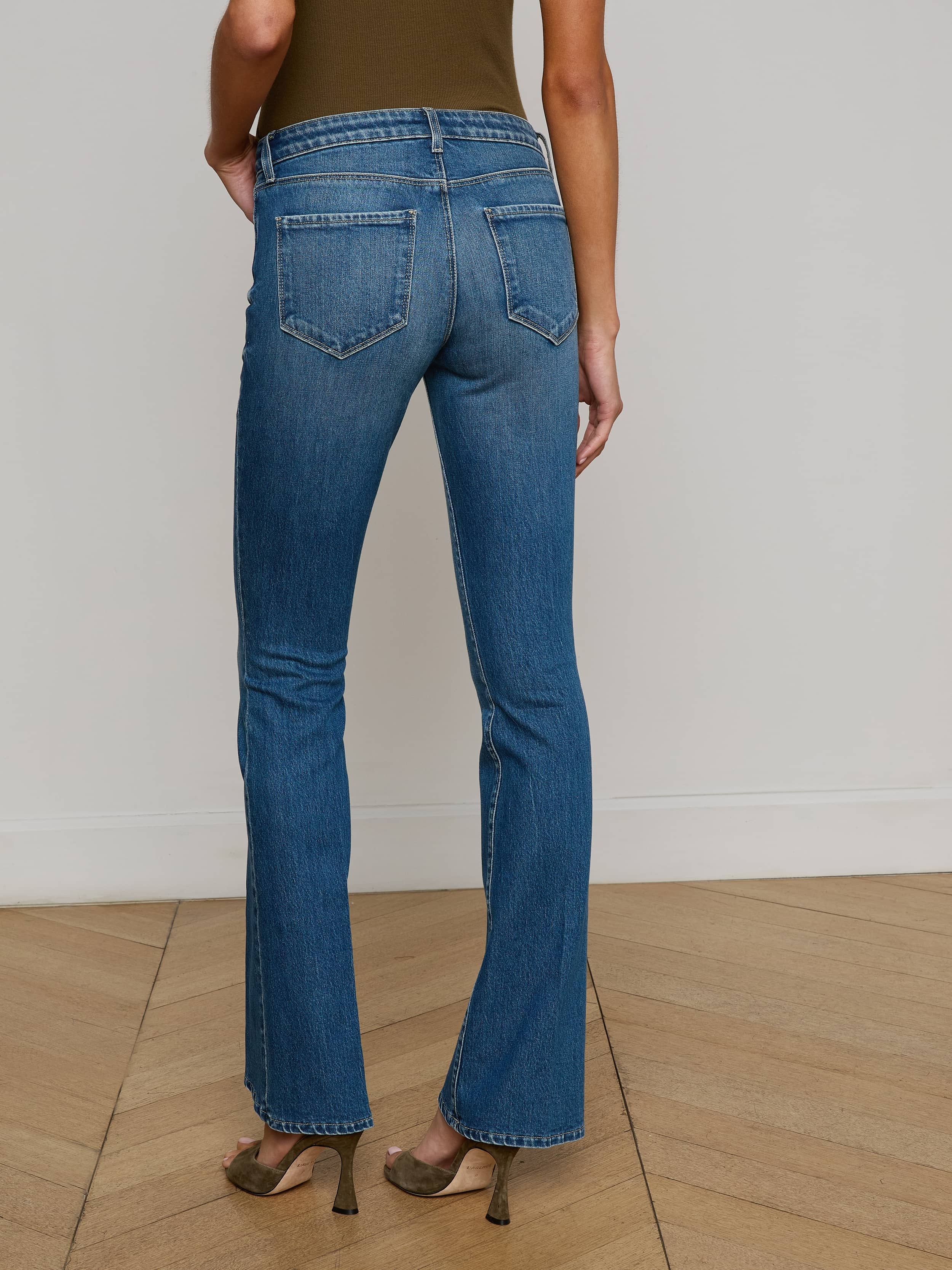 Cara Low-Rise Bootcut Jean - 5