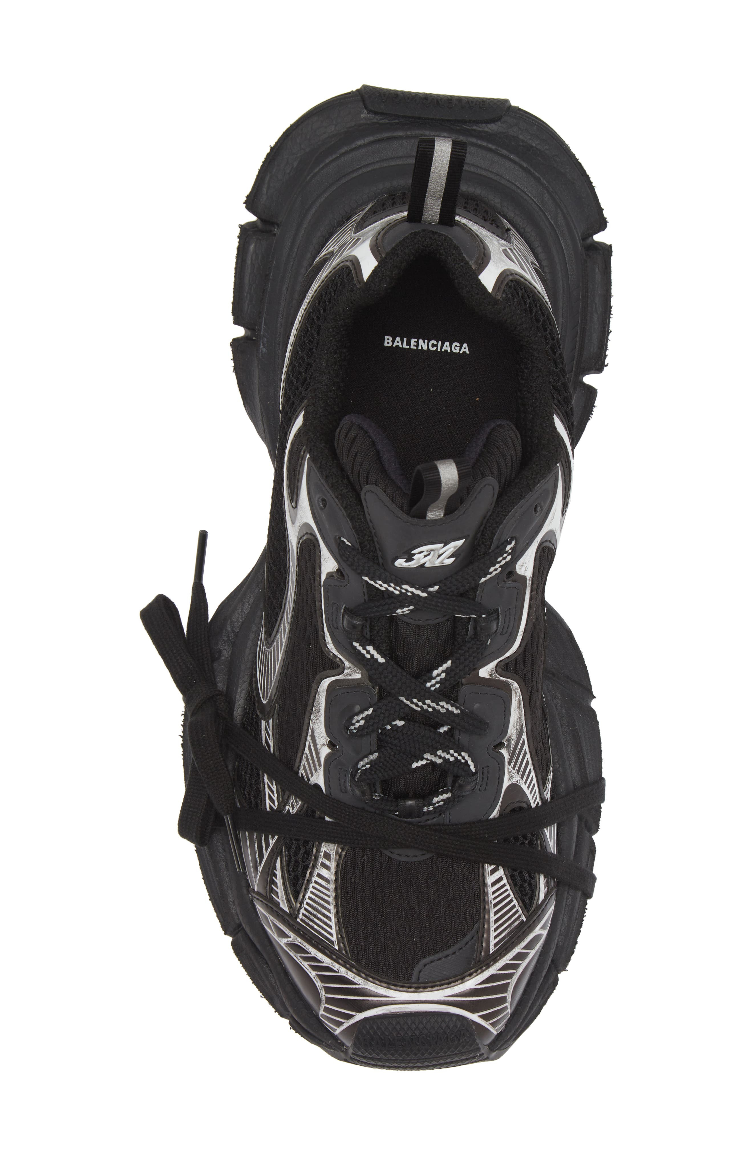 Balenciaga 3XL Sneaker in Black/White at Nordstrom - 5