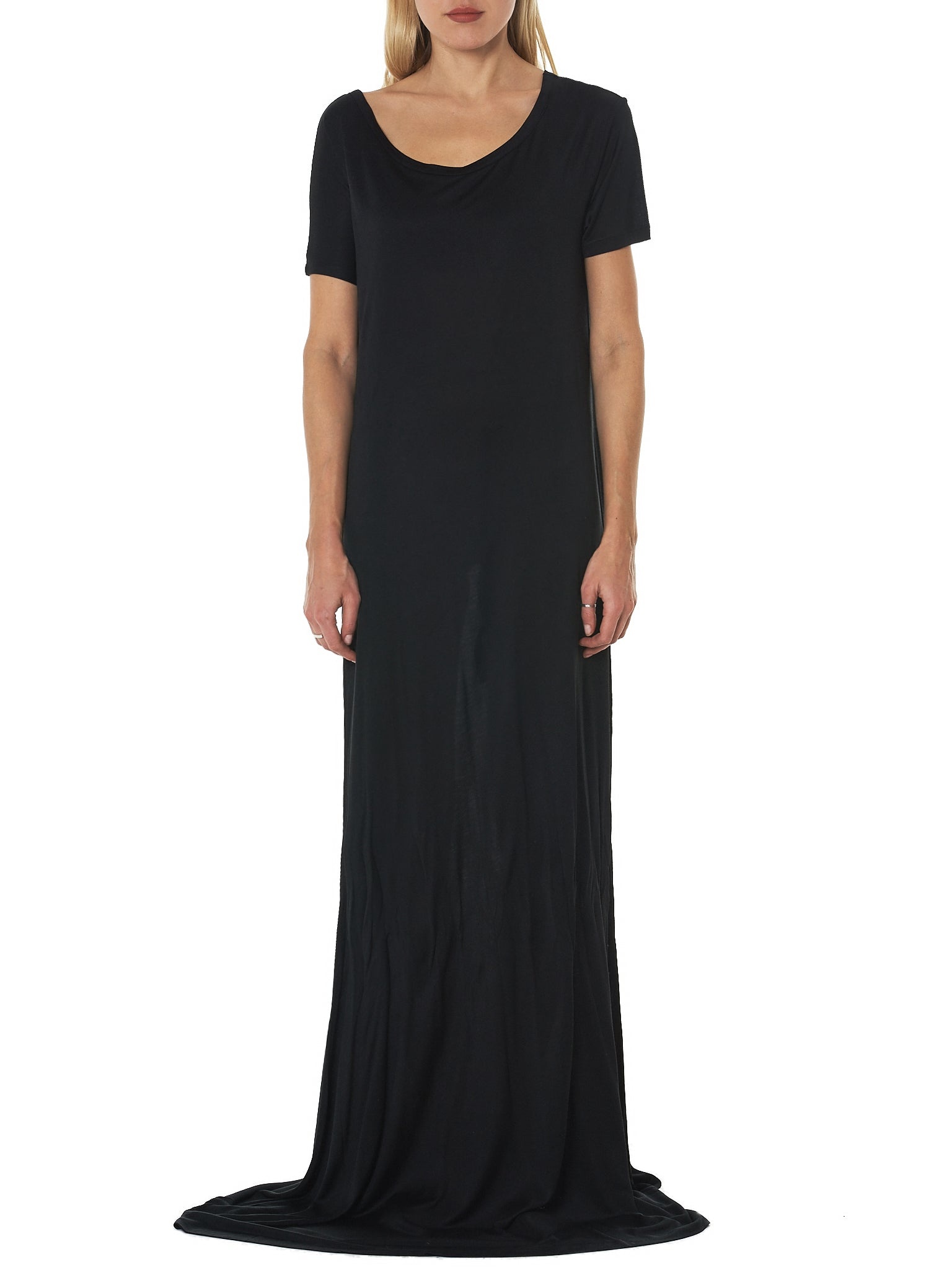 Floor-Length T-Shirt Dress - 1