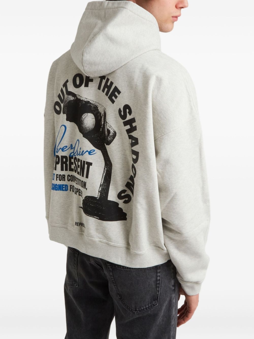 logo-print hoodie - 4
