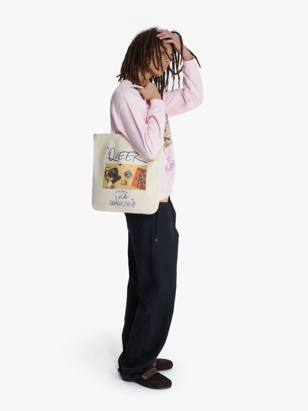 JW ANDERSON X QUEER CANVAS TOTE - 5