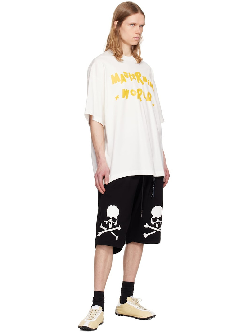 MASTERMIND WORLD White MW Oversized Stay T-shirt outlook
