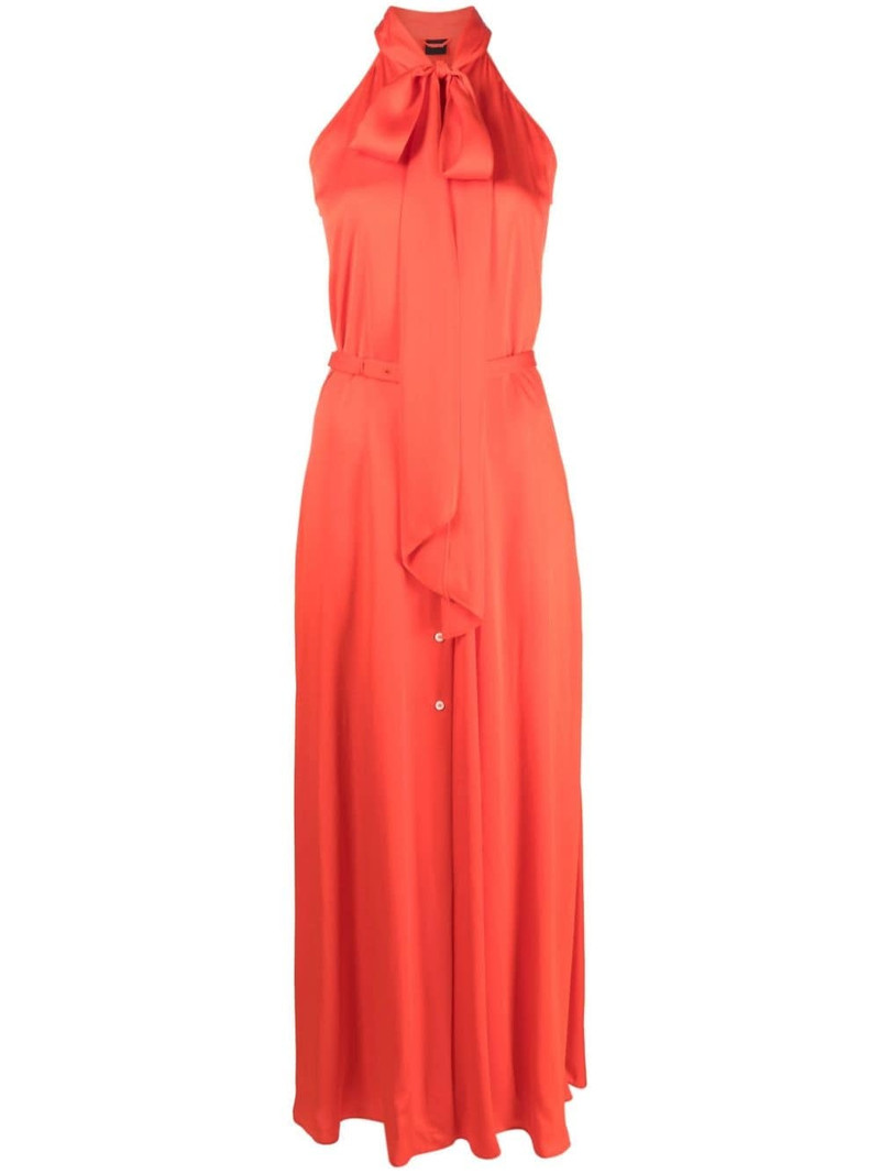 V-neck sleeveless shirt dress 1