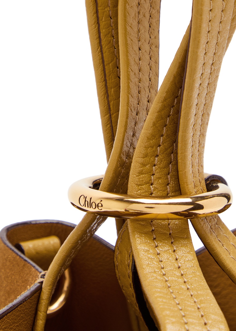 Chloe Spin Mini Suede Tote - 3