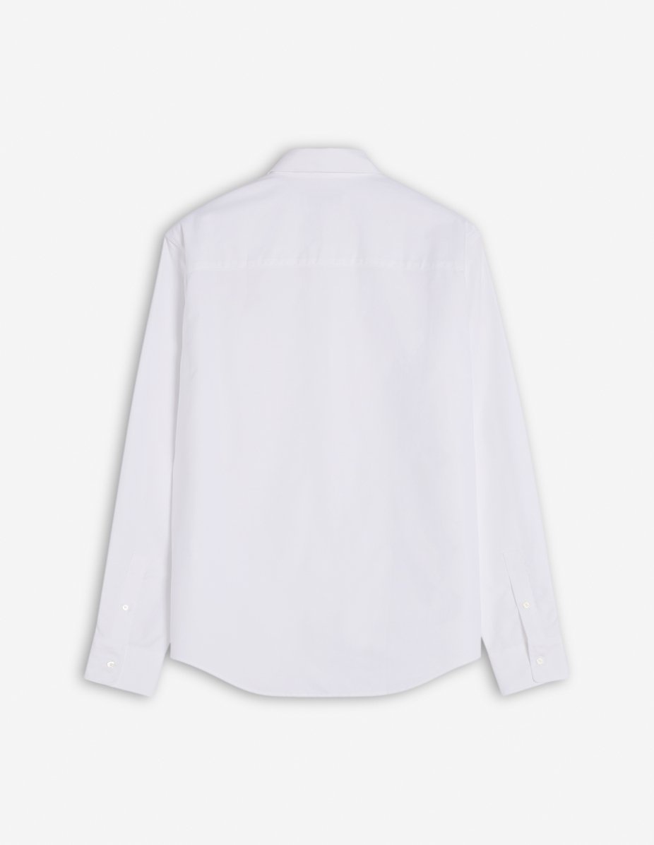 FOX HEAD EMBROIDERY CASUAL SHIRT - 2