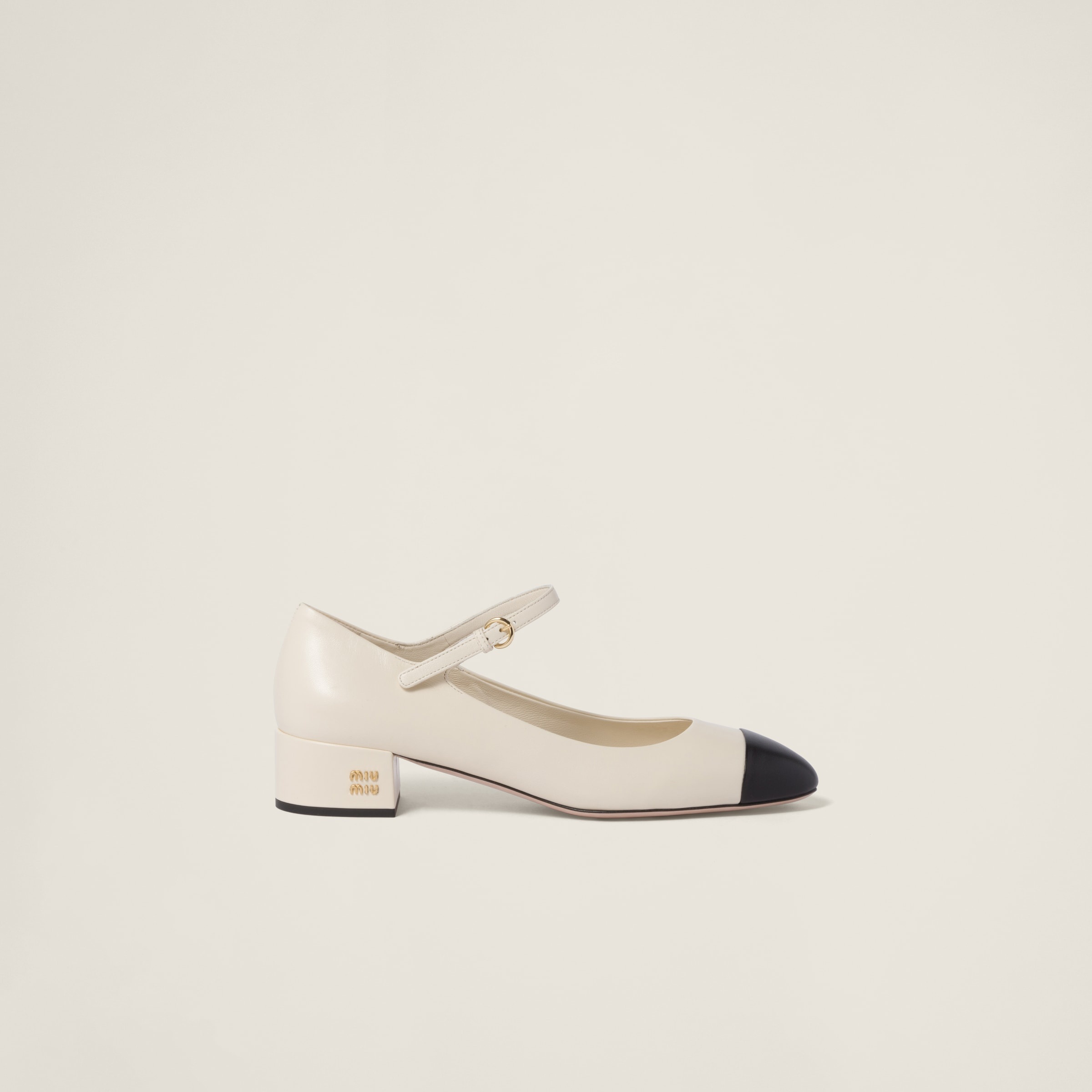 Two-tone leather pumps - 2