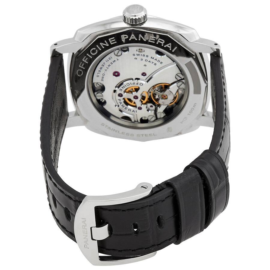 Pre-owned Panerai Radiomir 1940 3 Day Black Dial Men's Watch PAM00574 - 3