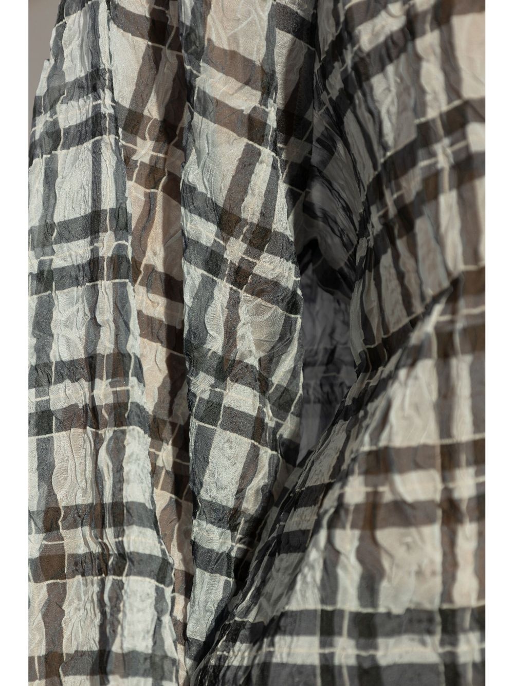 checked blouse - 5