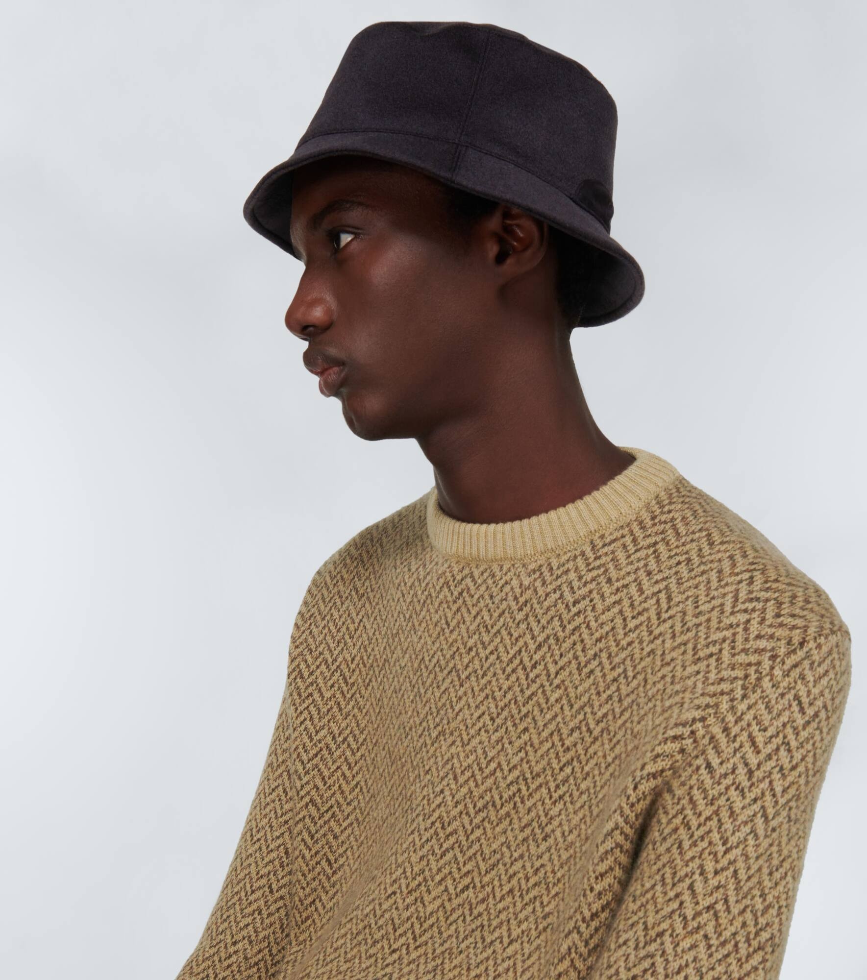 Cityleisure cashmere bucket hat - 3