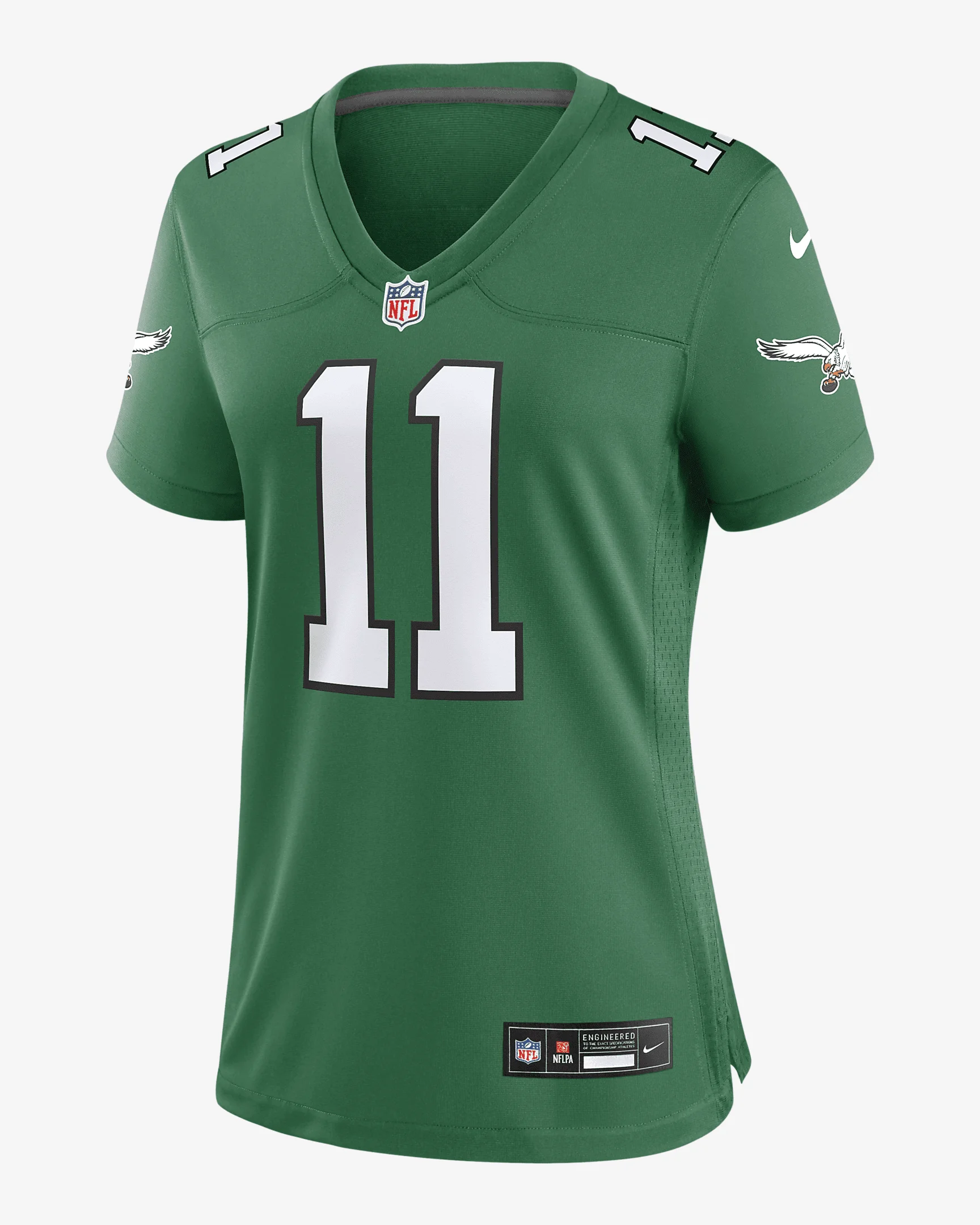 A.J. Brown Philadelphia Eagles Women's Nike NFL Game Football Jersey - 1