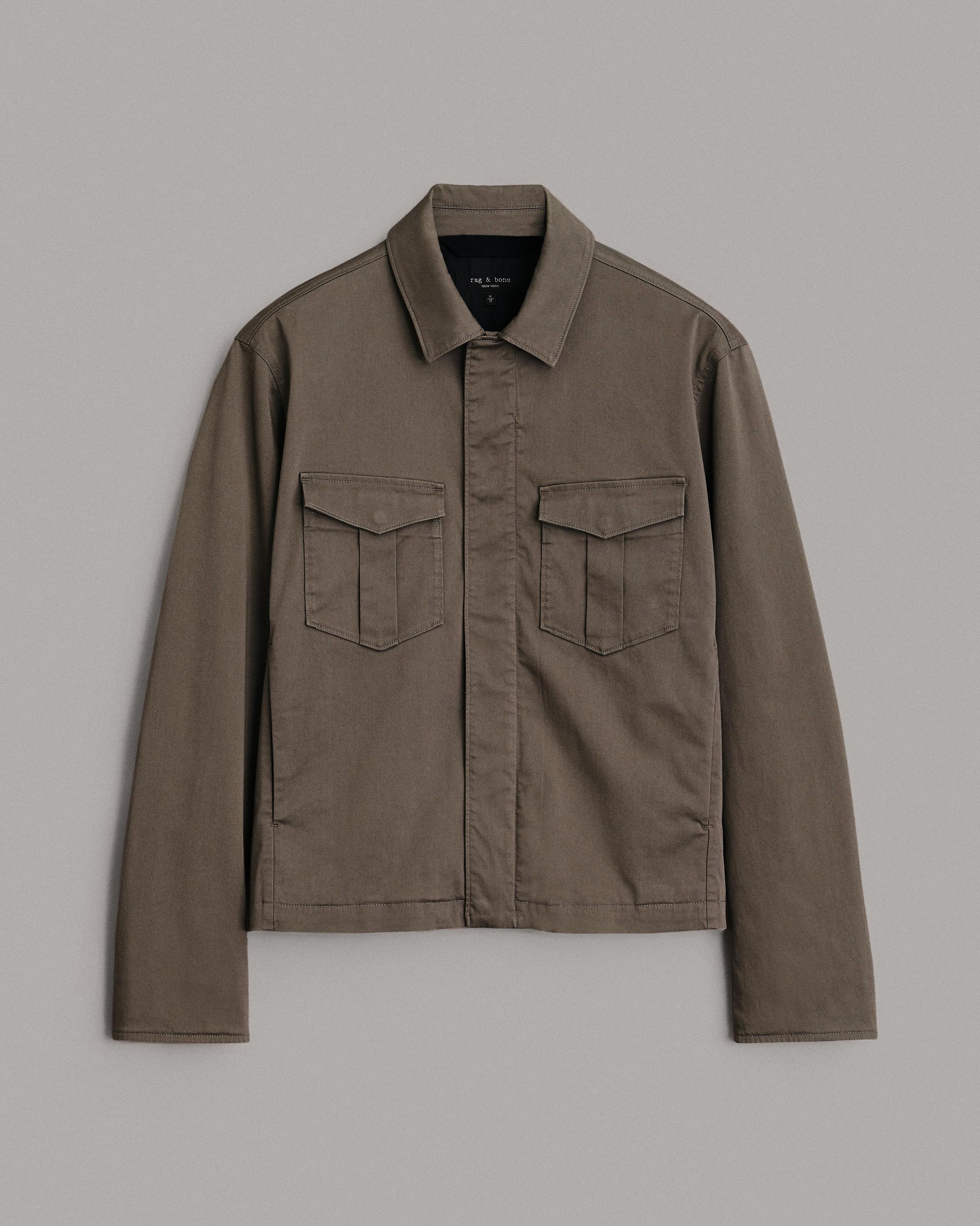 rag bone Archive Cotton Garage Jacket Classic Fit Jacket REVERSIBLE