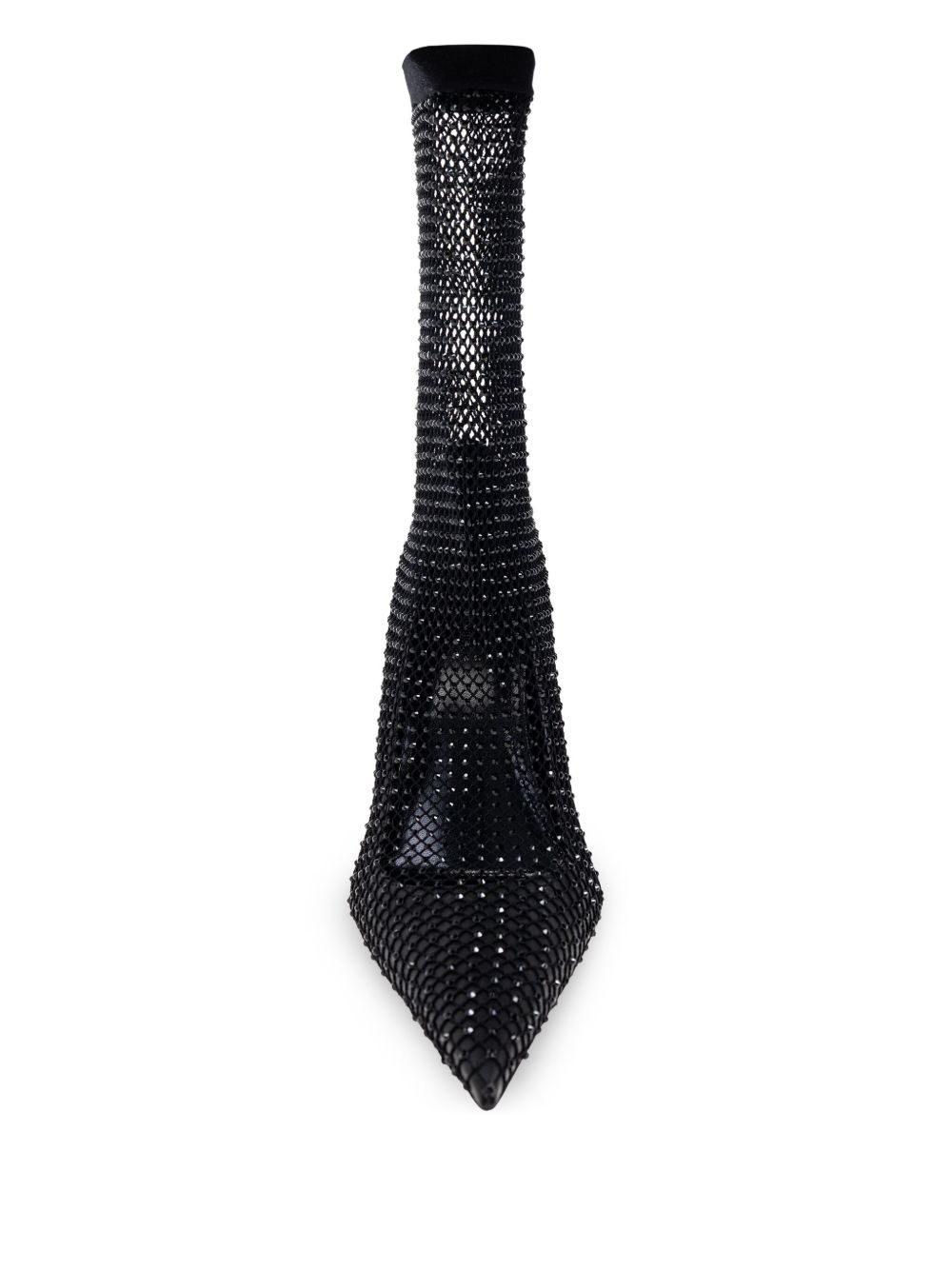 110mm Avenue fishnet booties - 4
