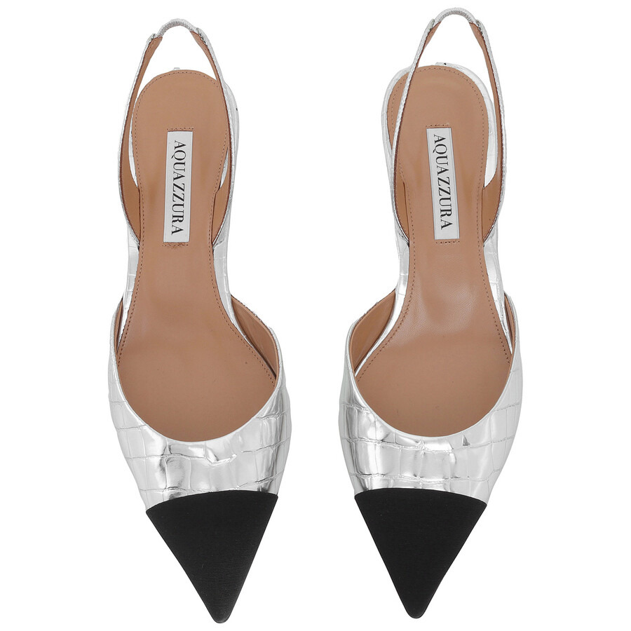 Aquazzura Milanese Tallow Slingback Pumps - 3