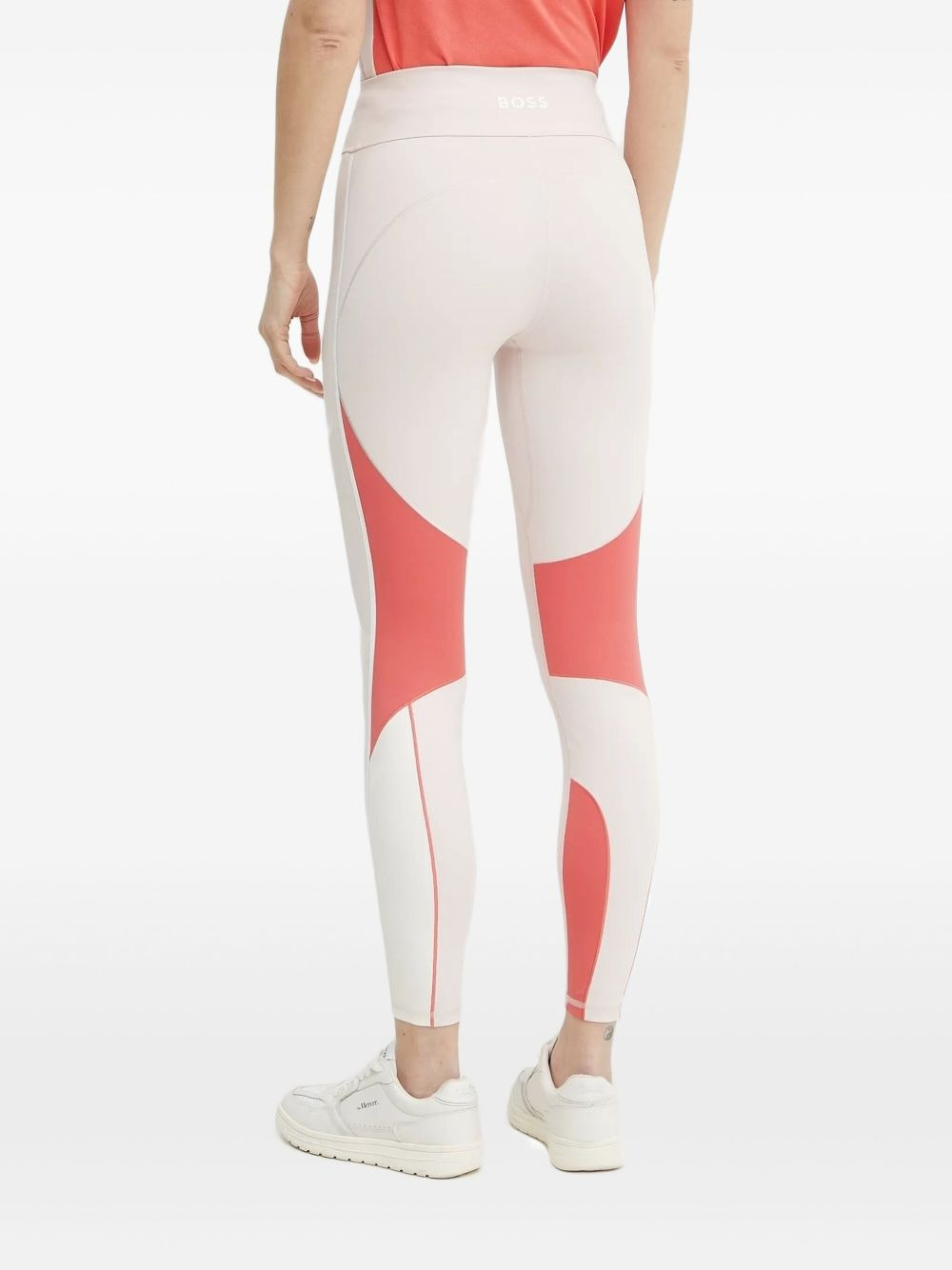 panelled leggings - 2