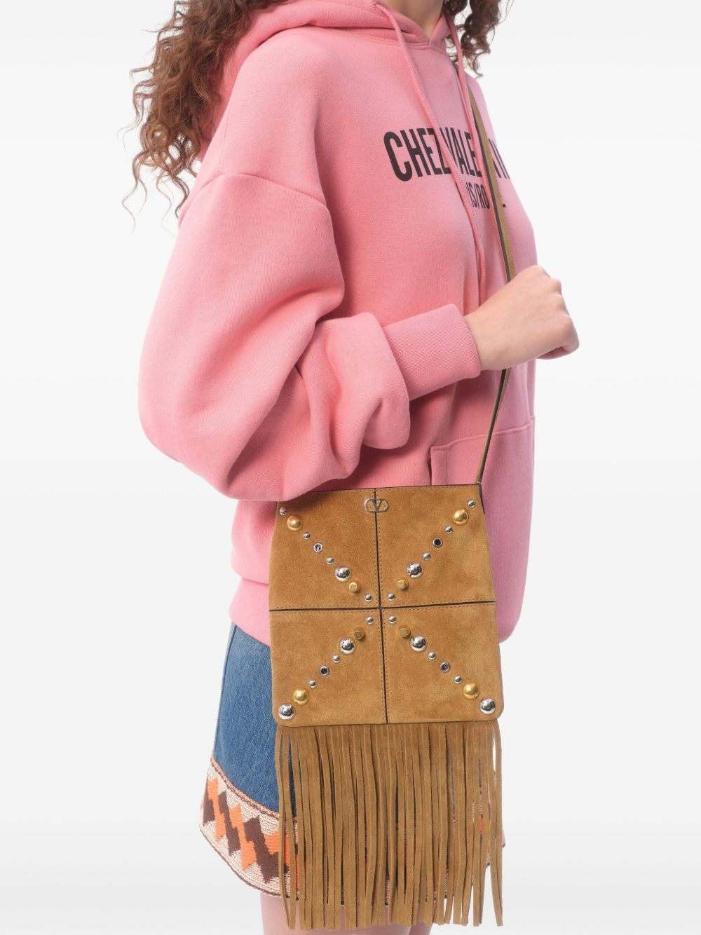 logo-print hoodie - 6