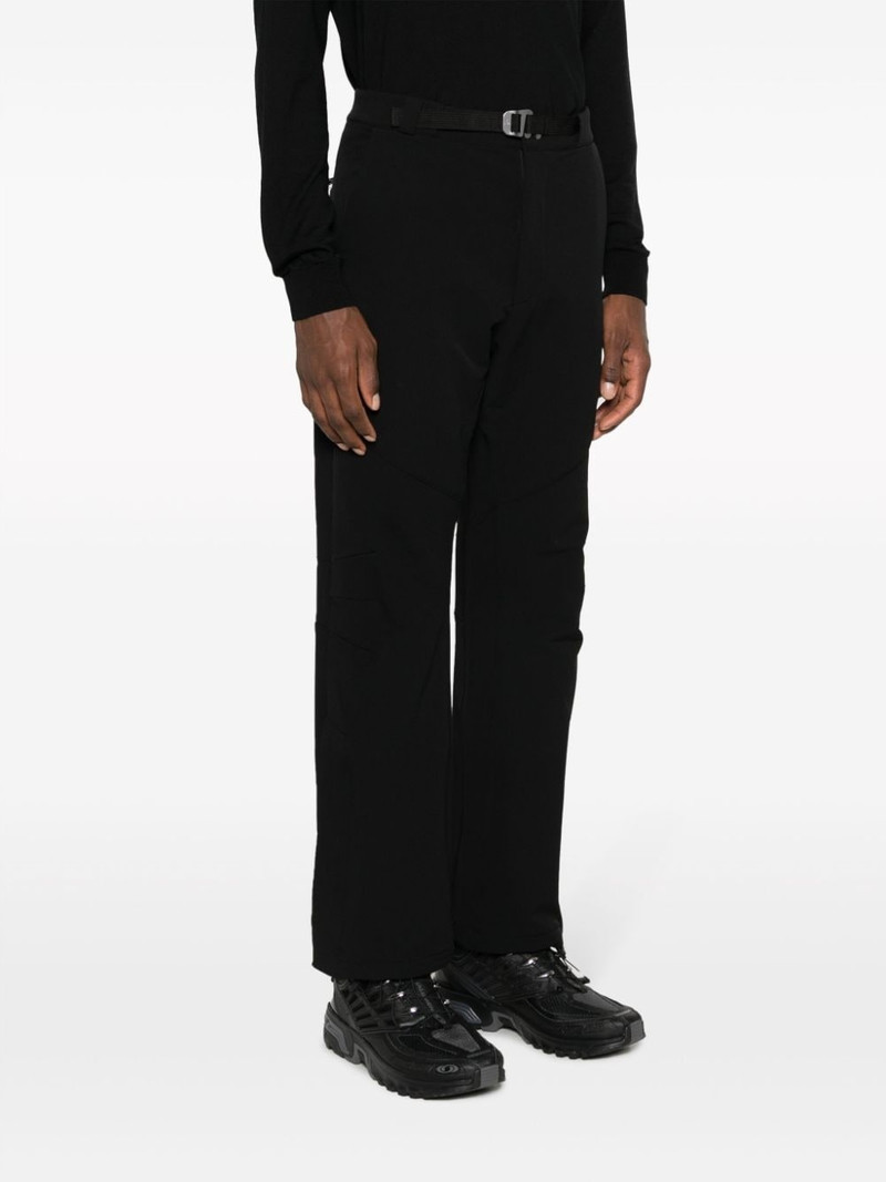 belted straight-leg trousers 4