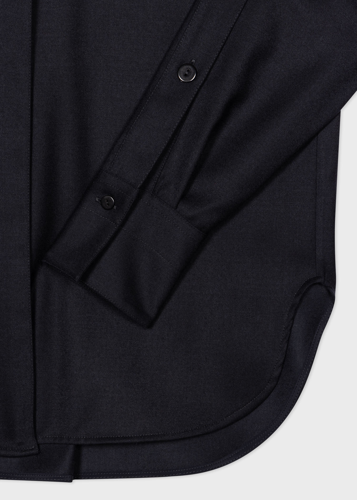 Wool-Cashmere Flannel Shirt - 2