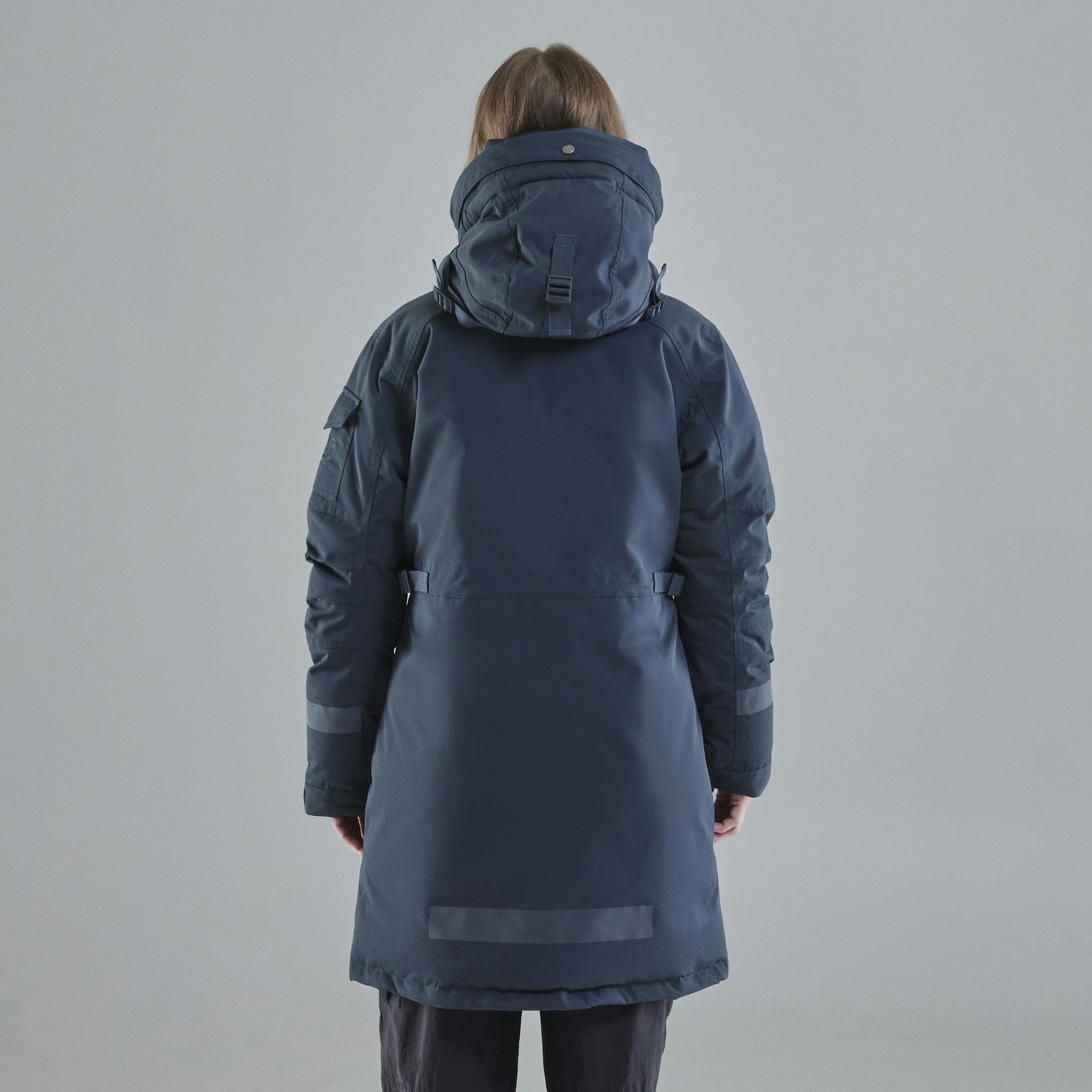 Jökla Arctic professional vegan parka with hood trim - 14