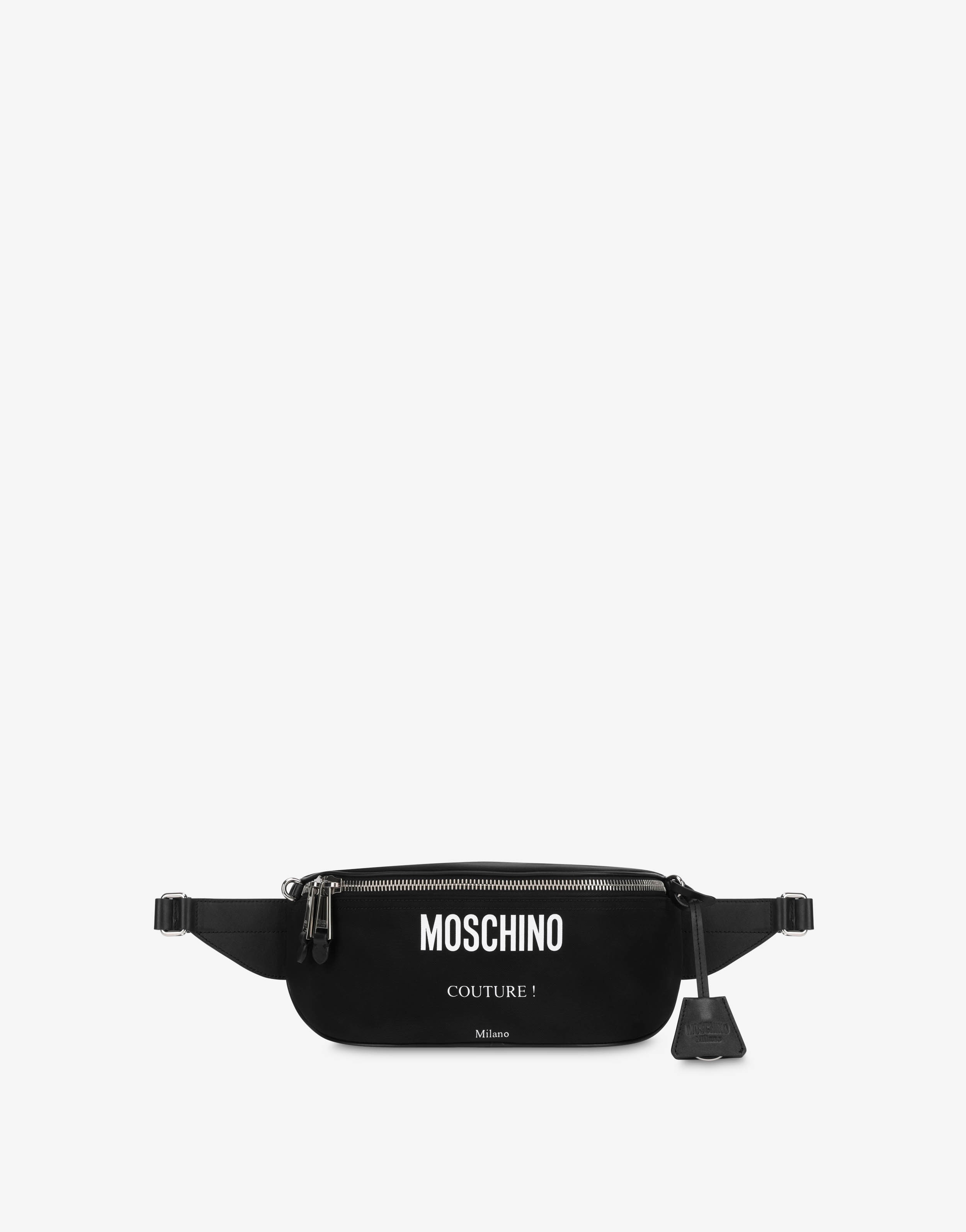 MOSCHINO COUTURE CORDURA NYLON BELT BAG - 1