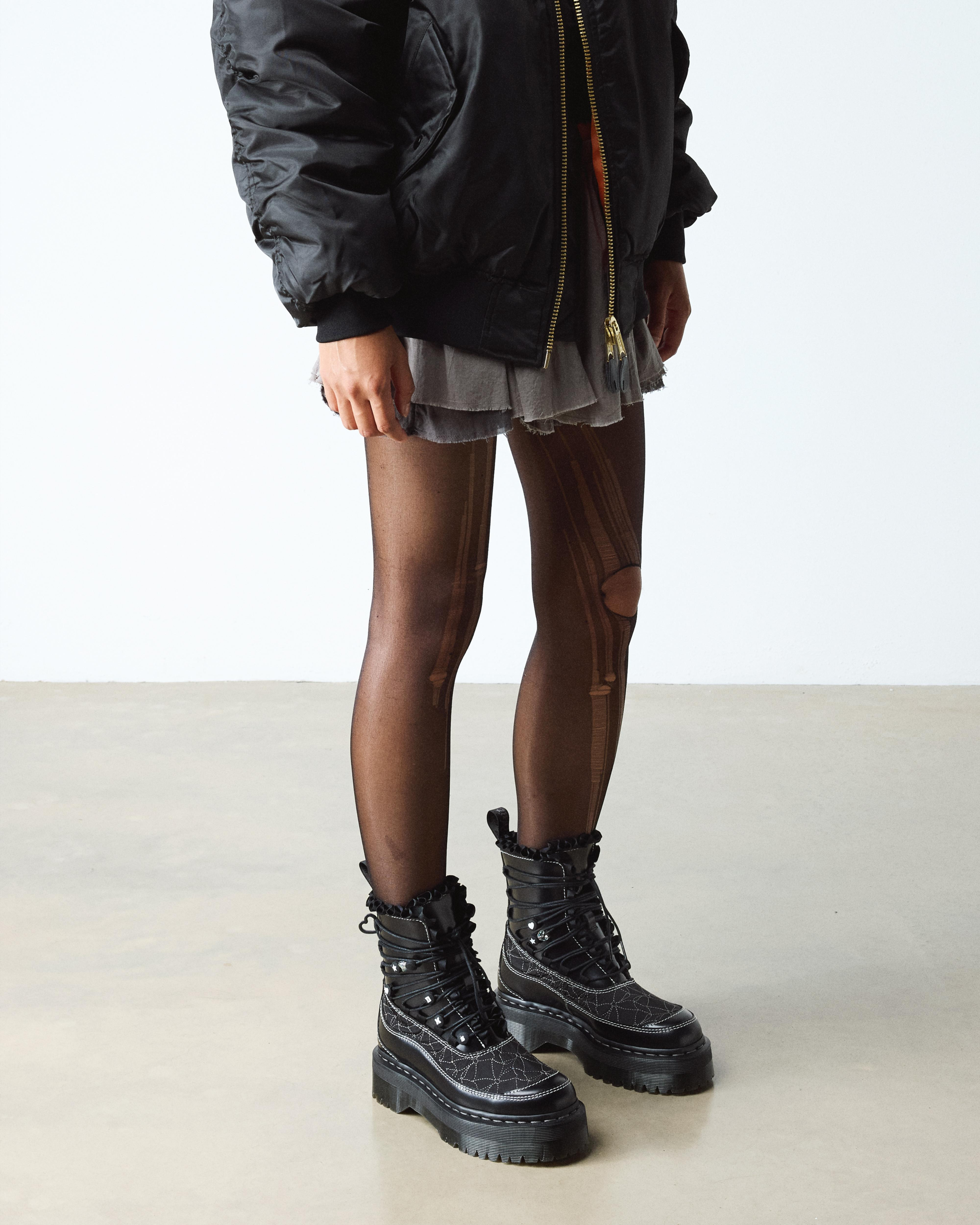 JADON FRILL Smooth Leather Platform Boots - 2