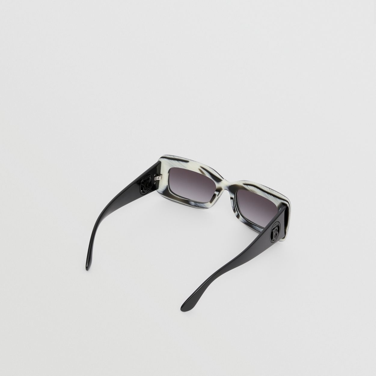 Monogram Motif Rectangular Frame Sunglasses - 5