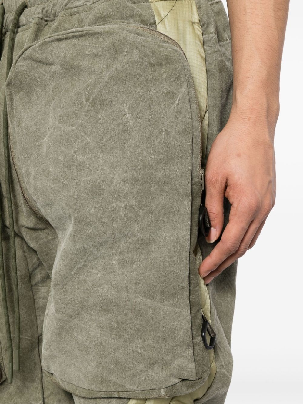 padded cargo trousers - 5