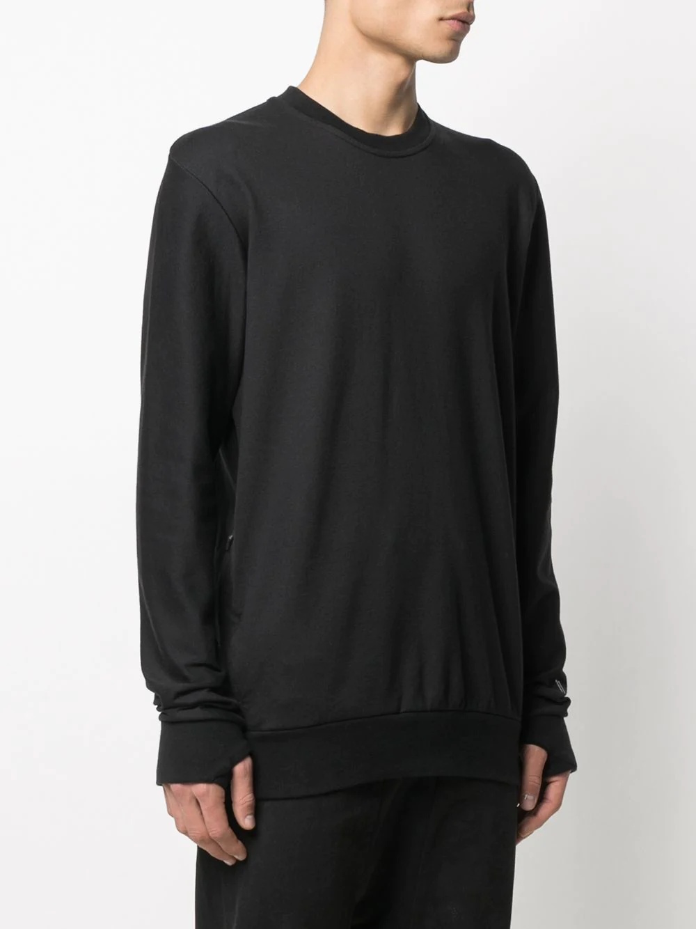 sweatshirt with thumb-holes - 3