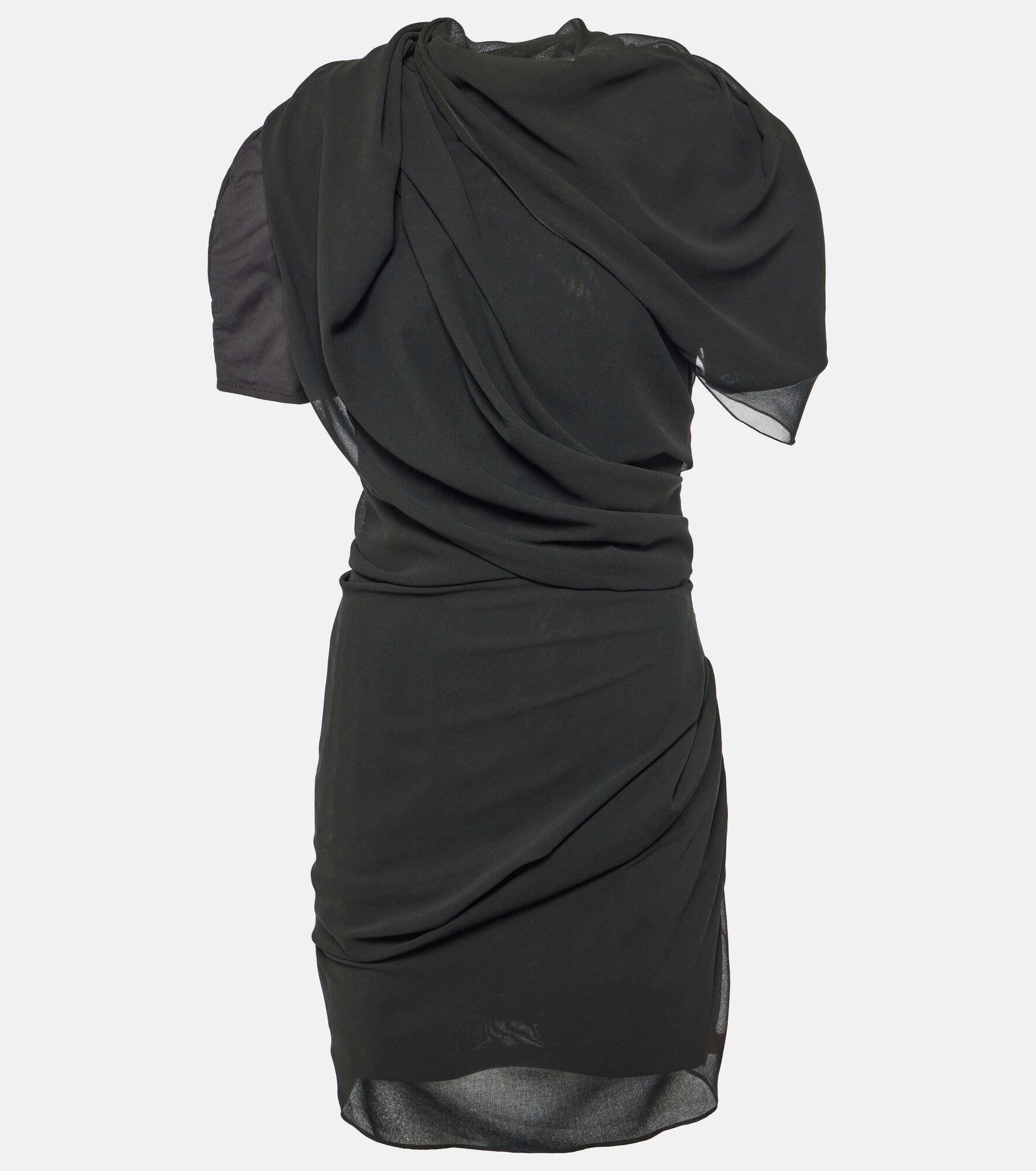 La Robe Castagna draped minidress - 1