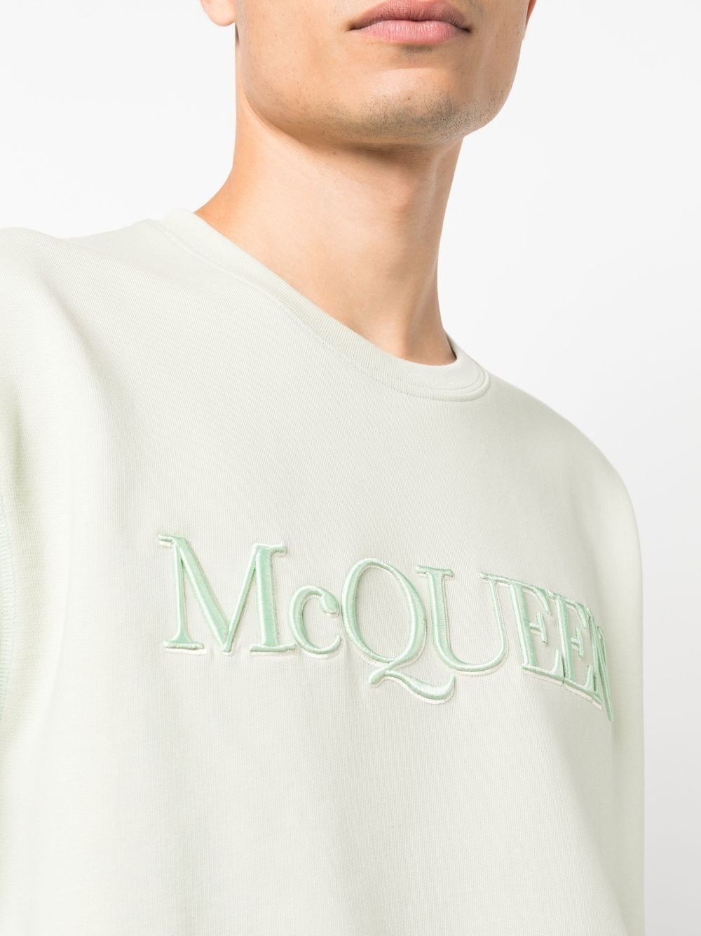 logo-embroidered sweatshirt - 5
