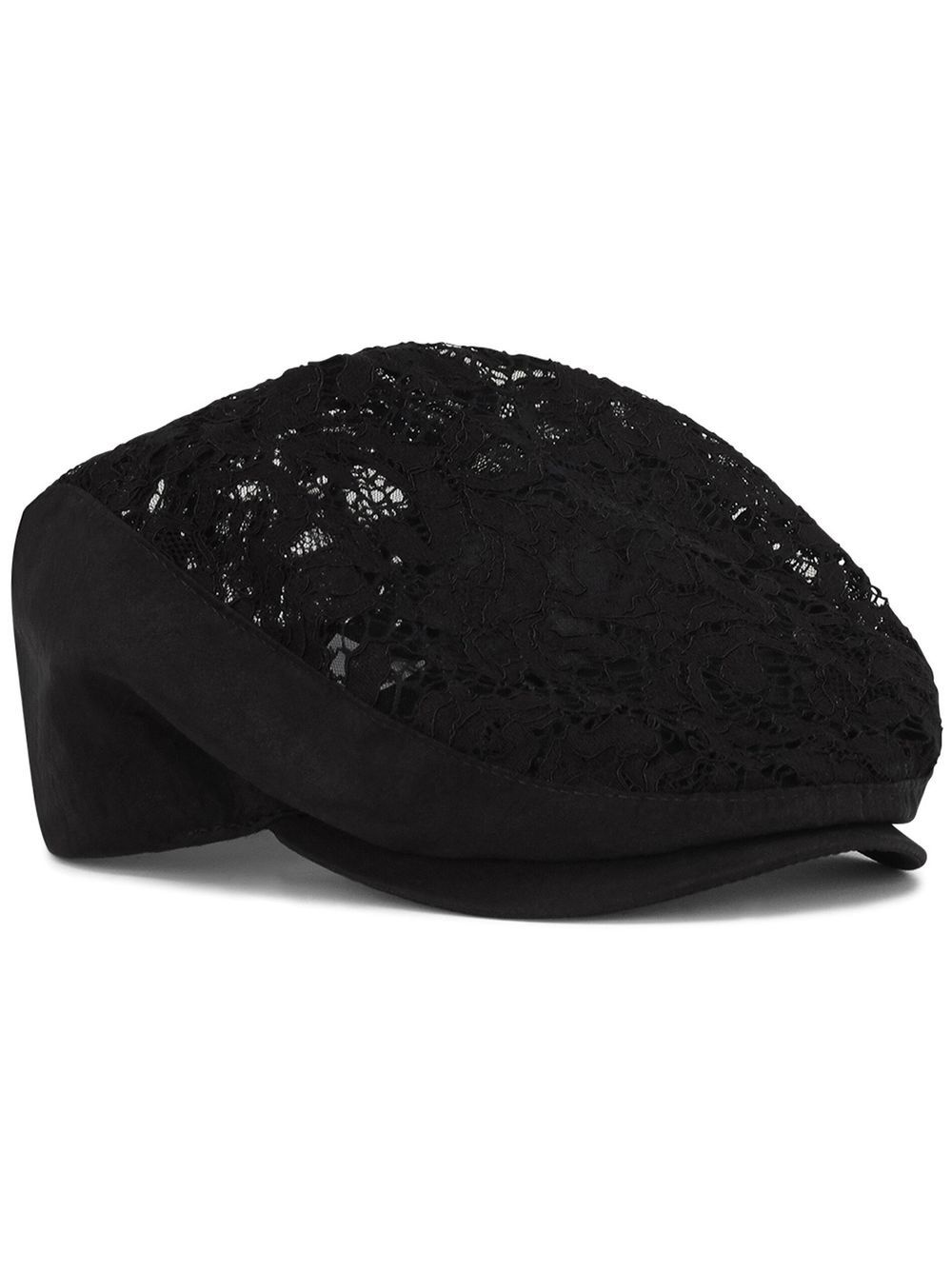 lace-top beret - 1