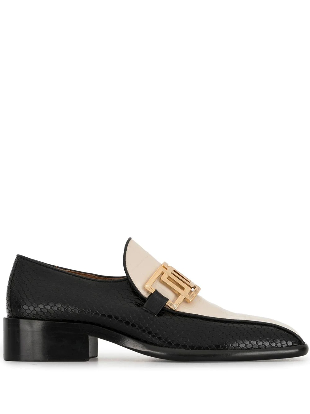 square-toe loafers - 1