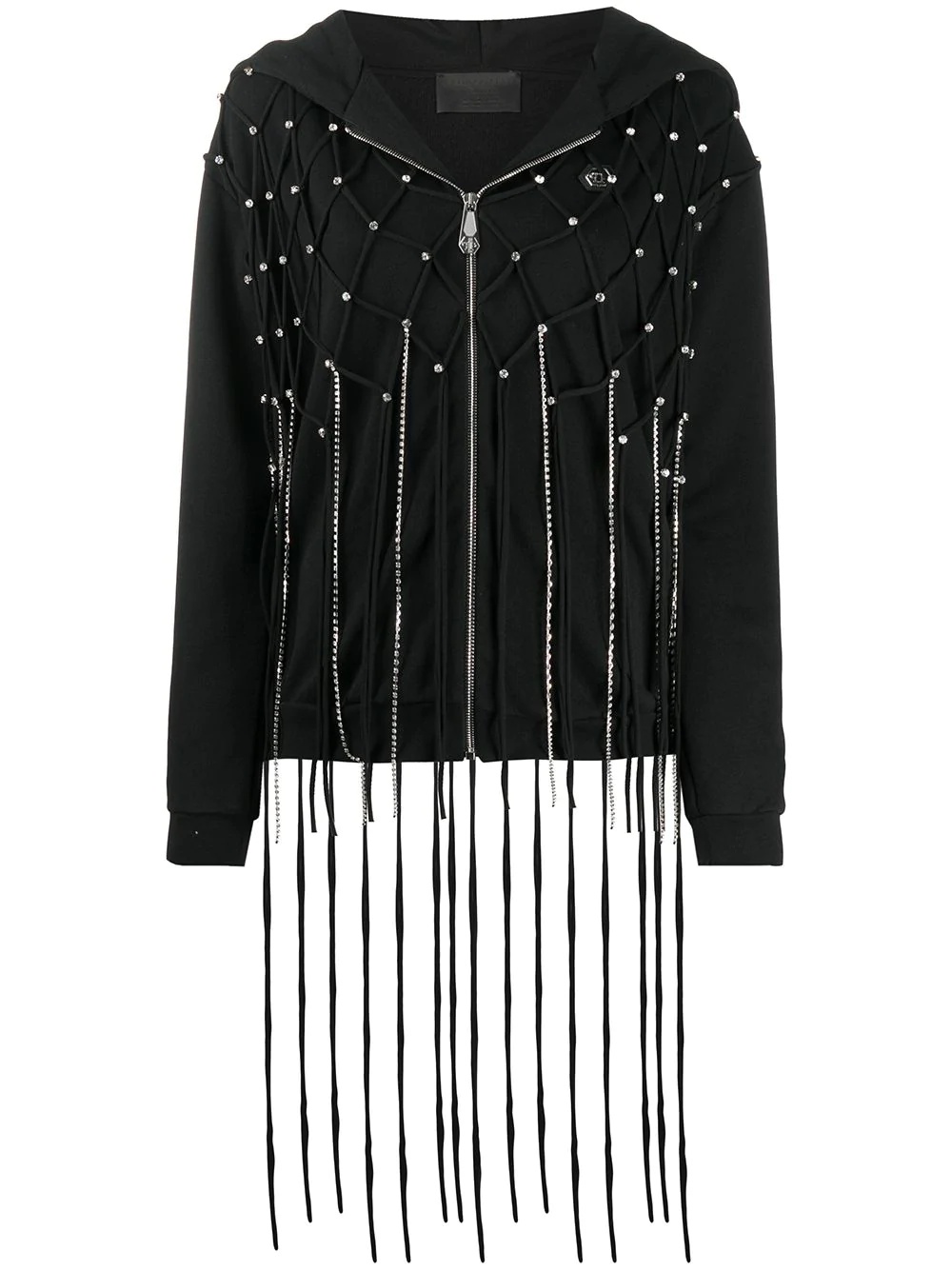 fringe detail jacket - 1