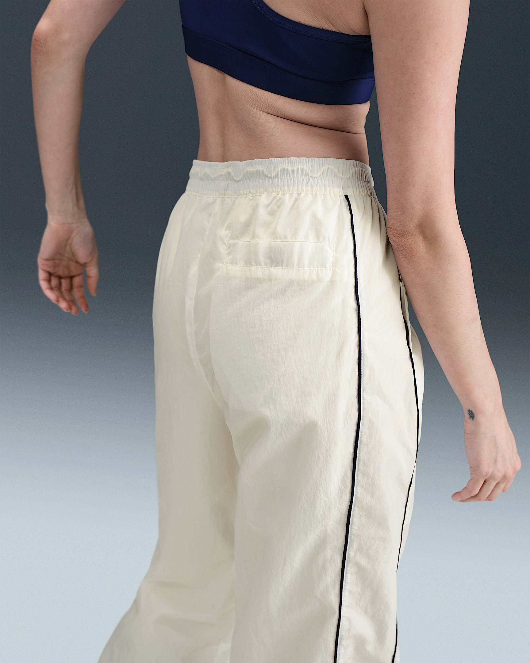 Nike Windrunner Women's High-Waisted Woven Open-Hem Pants - 3
