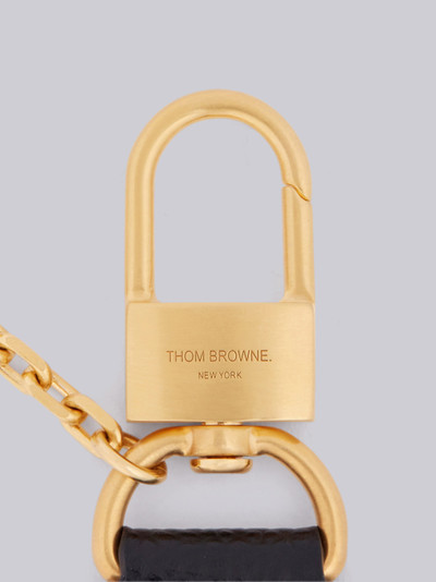 Thom Browne Brass Twill-edged Keyring outlook