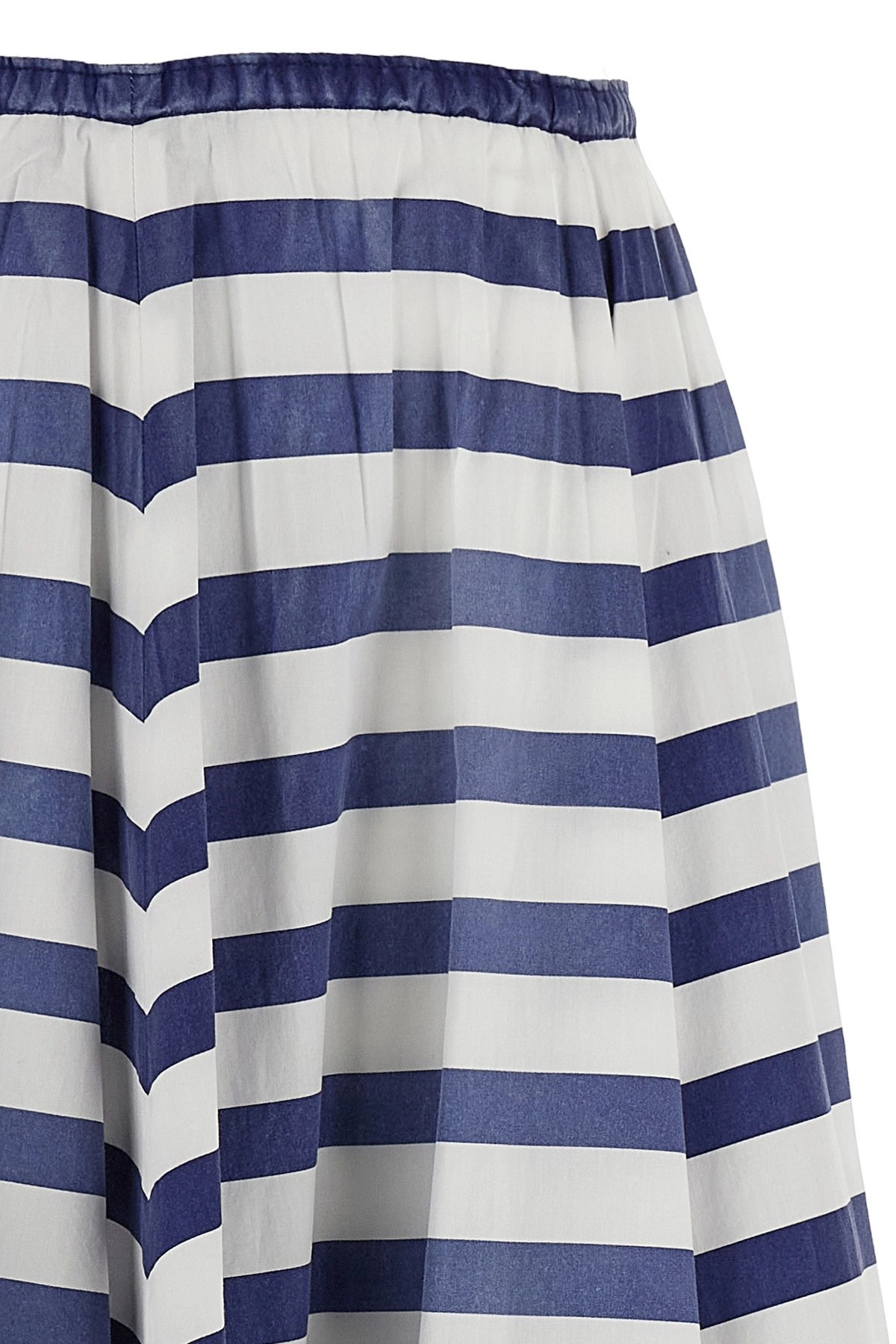 Retro striped skirt - 4