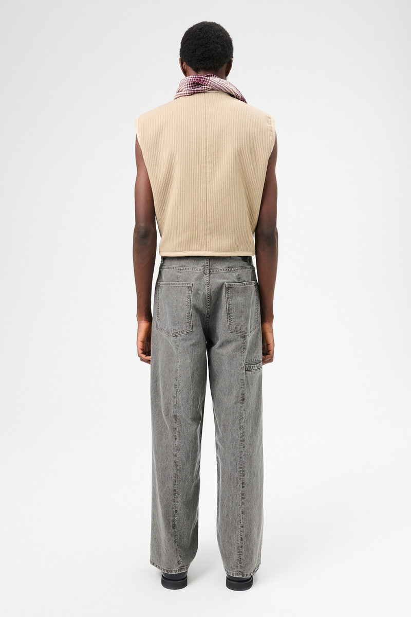 Fatigue Cut Olive Pigment Coated Weave 6