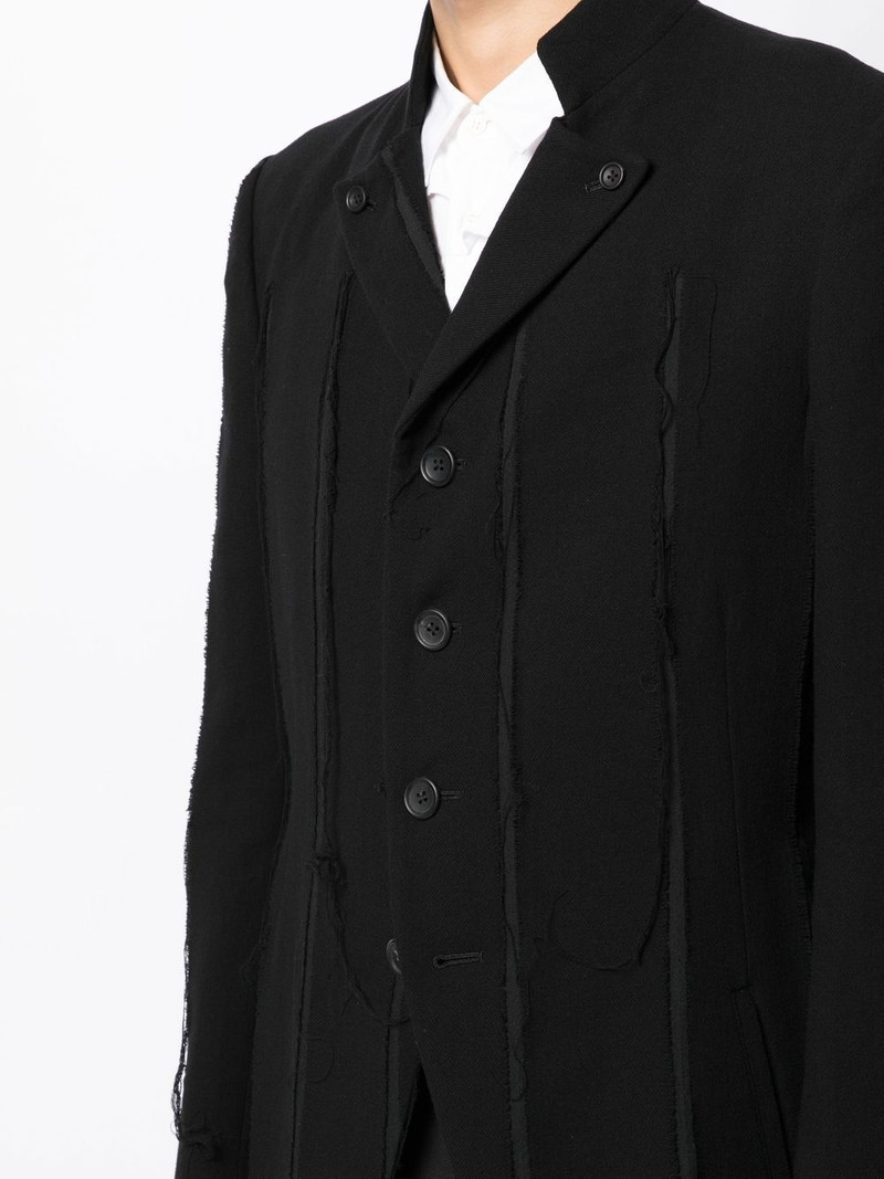 button-up long-sleeve blazer 5