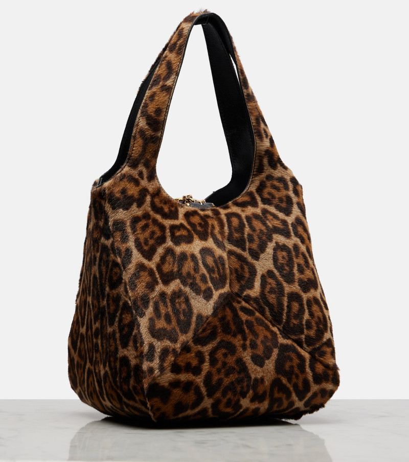 Chloé Chloé Balloon Small calf hair shoulder bag outlook