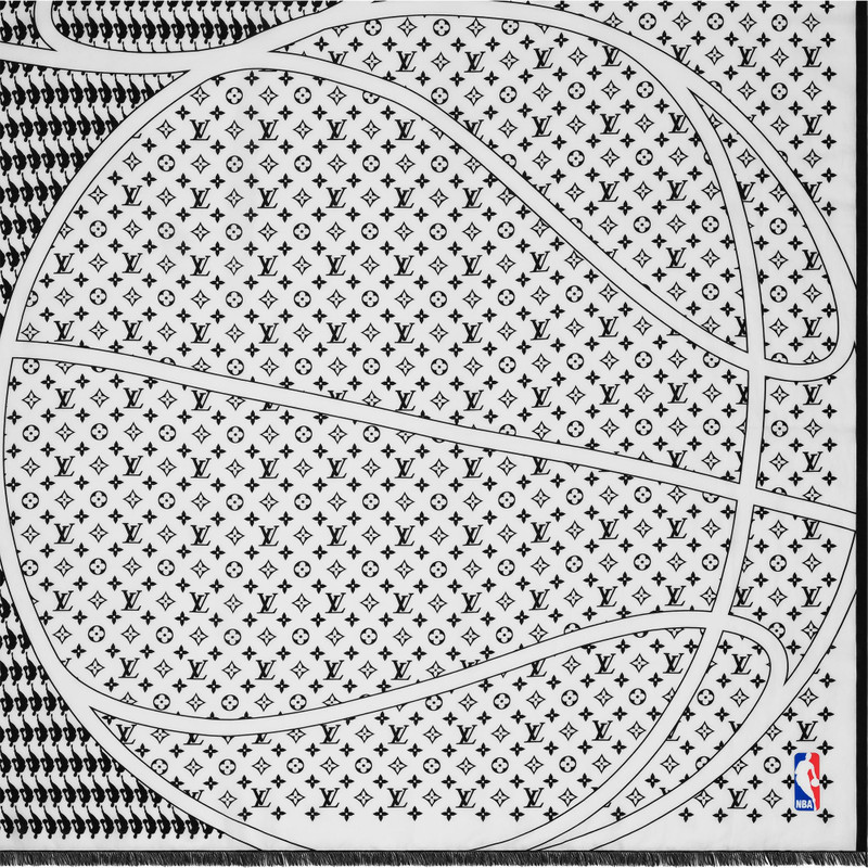 LVxNBA Basket Court Stole 5