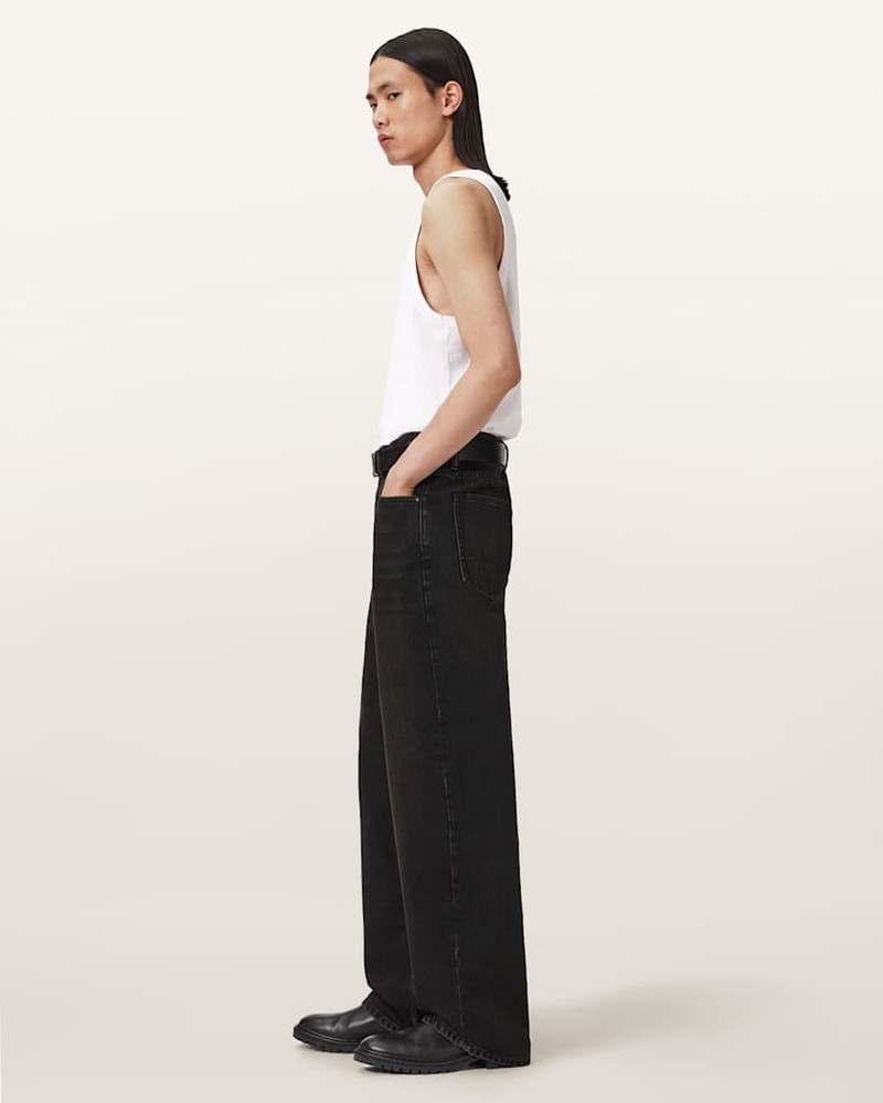 LENNY WIDE LEG DENIM JEANS 4