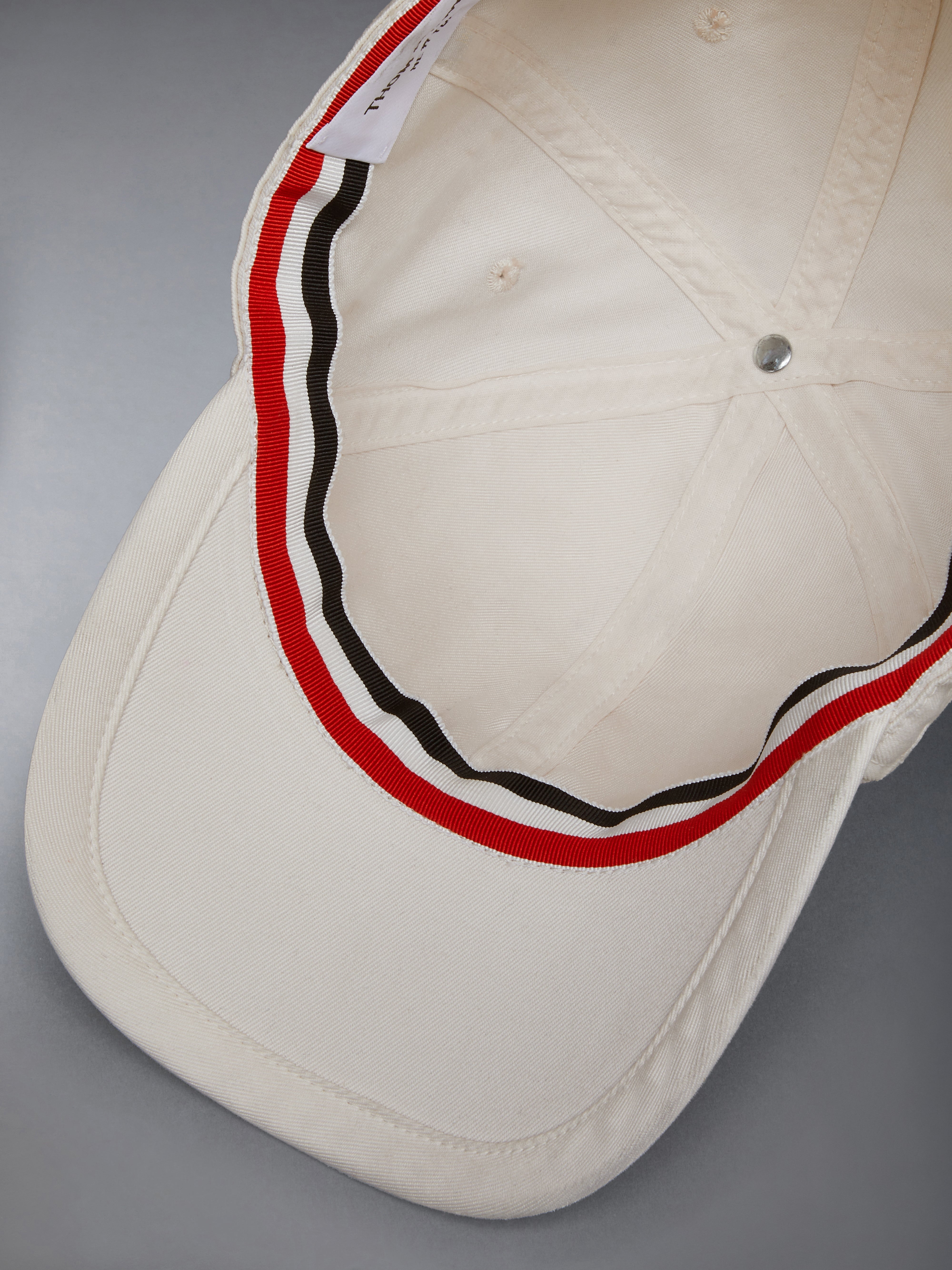 COTTON TWILL 6-PANEL BASEBALL CAP - 6
